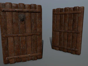 комплект дверей 3D Модель