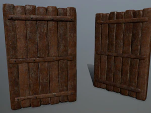 комплект дверей 3D Модель