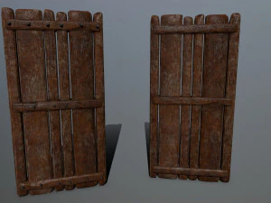 комплект дверей 3D Модель