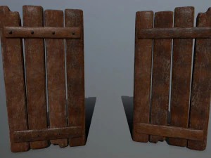 комплект дверей 3D Модель