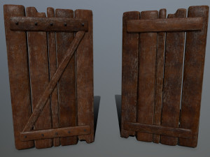 door set 3D Модель