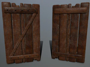 комплект дверей 3D Модель