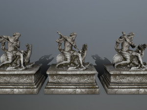neptunestatue 3D Модель