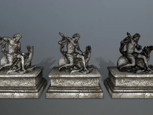 neptunestatue 3D Model
