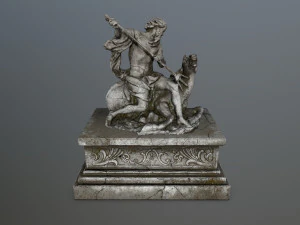 neptunestatue 3D Model