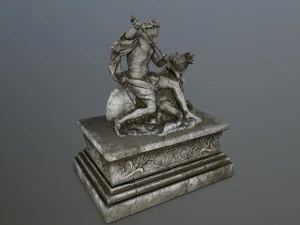 neptunestatue 3D Model
