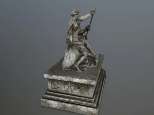 neptunestatue 3D Model