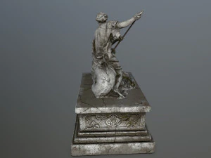 neptunestatue 3D Model