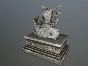 neptunestatue 3D Model