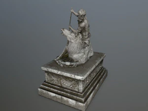 neptunestatue 3D Model
