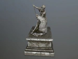 neptunestatue 3D Model