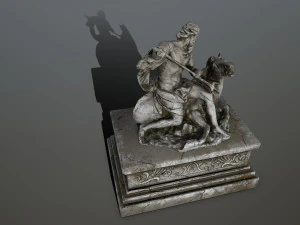 neptunestatue 3D Model