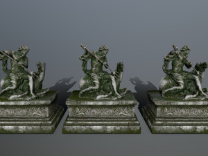 neptunestatue 3D Модель