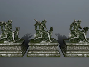 neptunestatue 3D Model