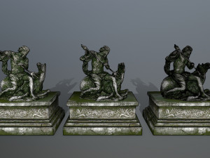 neptunestatue 3D Модель