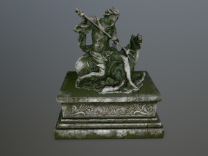 neptunestatue 3D Модель