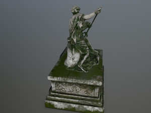 neptunestatue 3D Модель