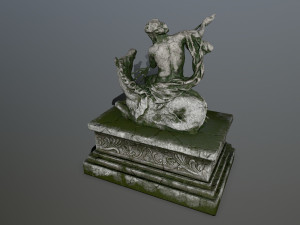 neptunestatue 3D Модель