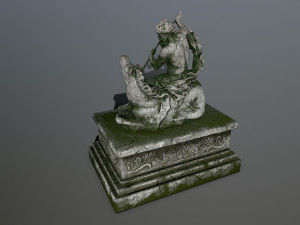 neptunestatue 3D Модель