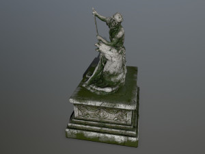 neptunestatue 3D Модель