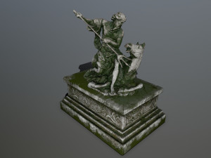 neptunestatue 3D Модель