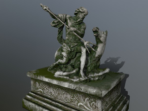 neptunestatue 3D Модель