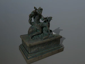 neptunestatue 3D Model