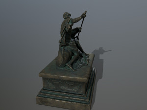 neptunestatue 3D Модель