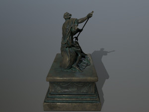 neptunestatue 3D Модель