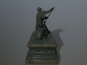 neptunestatue 3D Model