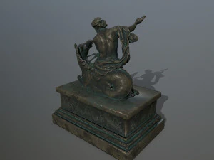 neptunestatue 3D Model