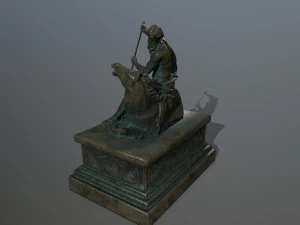 neptunestatue 3D Model