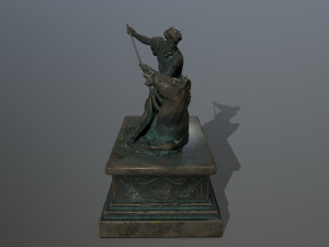 neptunestatue 3D Модель