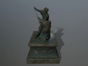 neptunestatue 3D Model