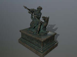 neptunestatue 3D Модель