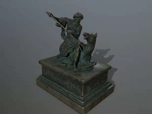 neptunestatue 3D Model