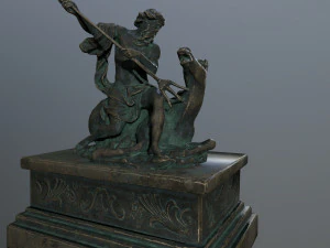 neptunestatue 3D Model