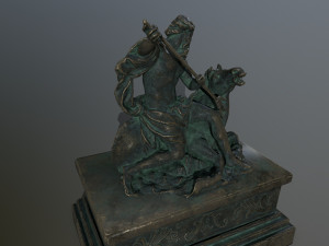 neptunestatue 3D Модель