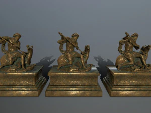 नेप्च्यून प्रतिमा 3D मॉडल