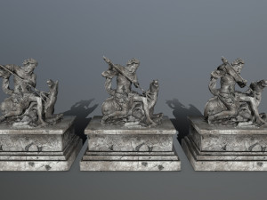 neptunestatue 3D Модель
