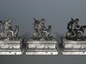 neptunestatue 3D Model