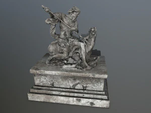 neptunestatue 3D Model