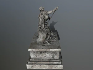 neptunestatue 3D Model