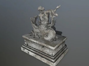 neptunestatue 3D Model