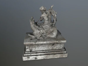 neptunestatue 3D Model