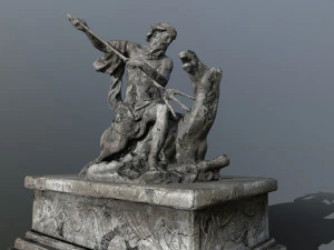 neptunestatue 3D Model