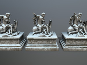 neptunestatue 3D Модель