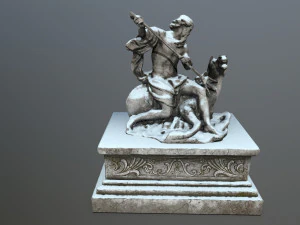 neptunestatue 3D Model