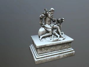 neptunestatue 3D Model
