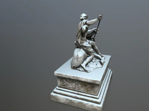 neptunestatue 3D Model